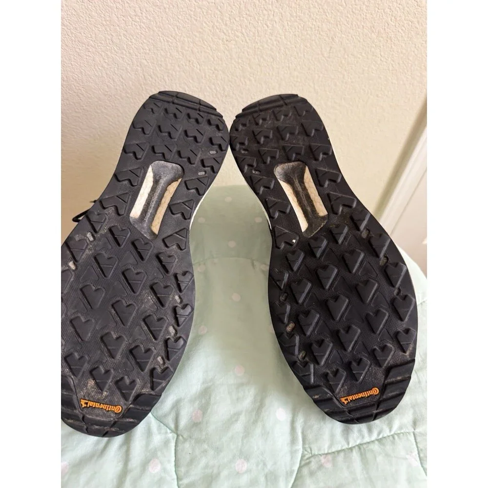 adidas Terrex Black Trail/Hiking Shoes US 12.5 Medium Continental Sole